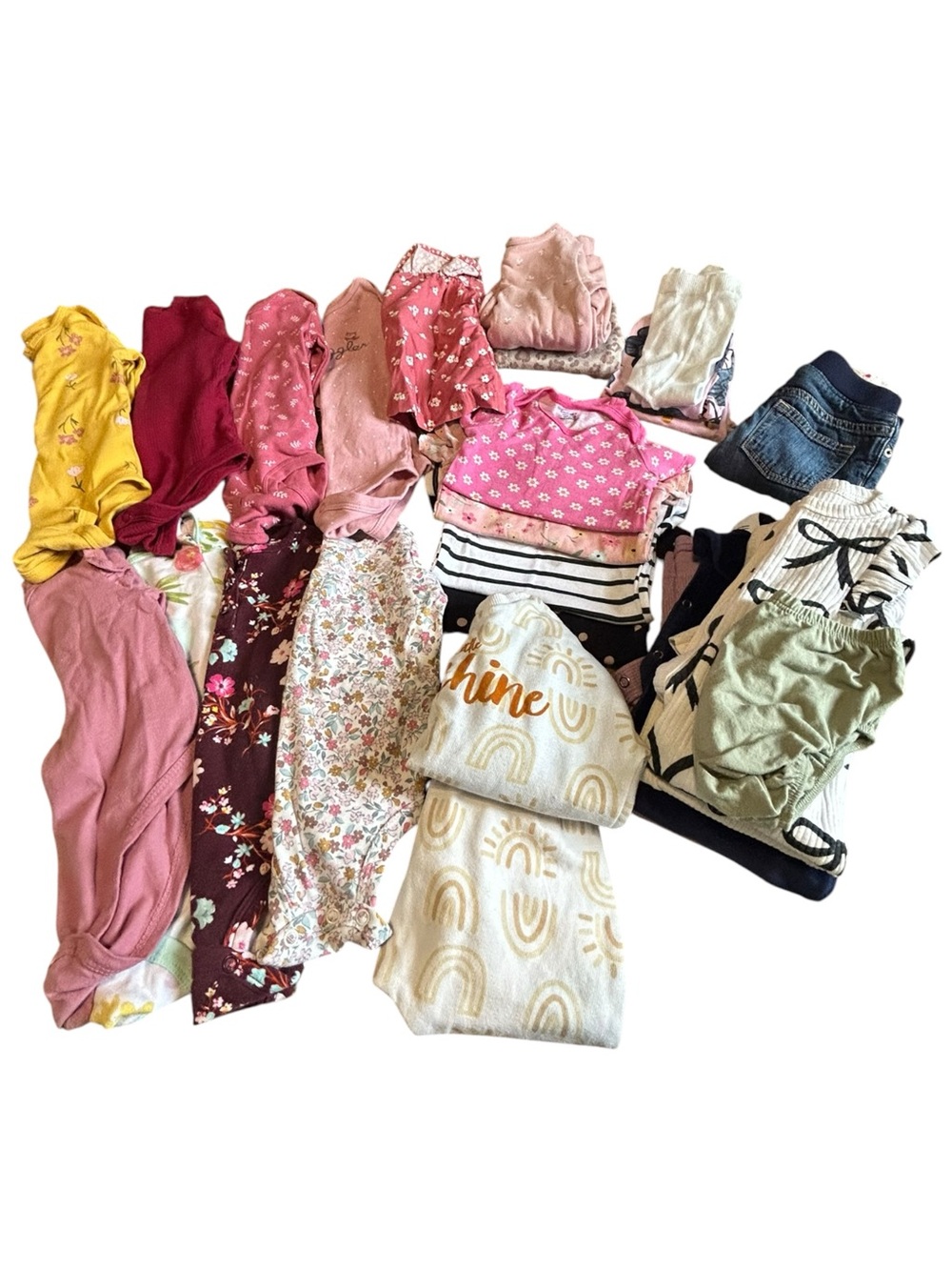 Baby Girl Clothing Bundle 6-9M | Carter’s Gap Cloud Island Jessica Simpson